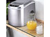 Costway Sliver Portable Compact Electric Ice Maker Machine Mini Cube 26lb/Day - Sliver