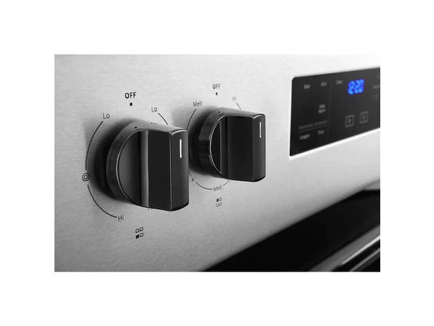 Whirlpool WFE515S0JS 5.3 Cu. Ft. Stainless Electric Range with Frozen Bake Technology