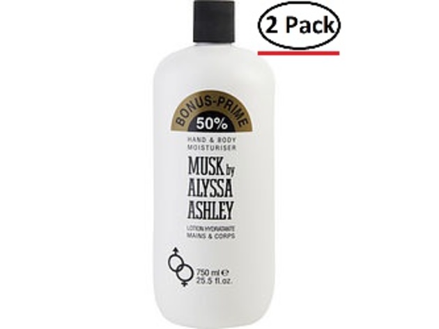 ALYSSA ASHLEY MUSK by Alyssa Ashley BODY LOTION 25.5 OZ (Package Of 2)