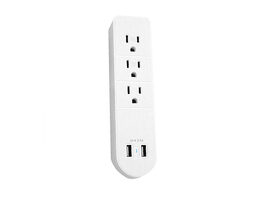 Multi-Outlet AC + USB Port Surge Protector