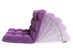 Loungie Microplush Recliner Chair (Purple)