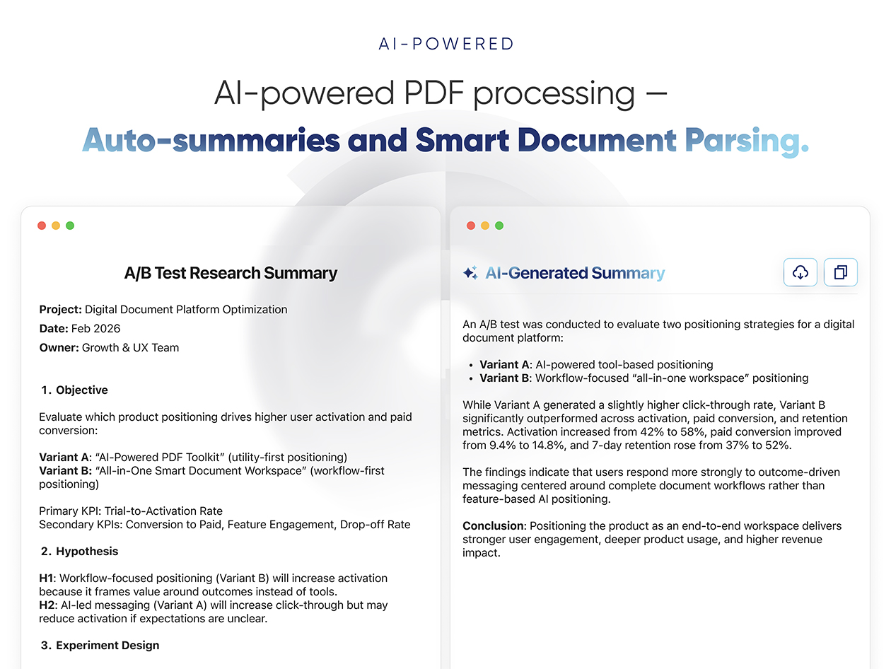 PDFToolKit - Starter Plan: Lifetime Subscription