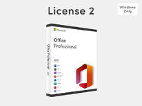 Microsoft Office Professional 2021 for Windows: Lifetime License (Code 2) - Product Image