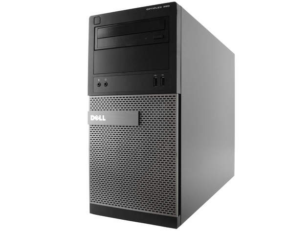Dell Optiplex 390 Tower Computer PC, 3.20 GHz Intel i5 Quad Core Gen 2, 16GB DDR3 RAM, 250GB SATA Hard Drive, Windows 10 Home 64 bit (Renewed)