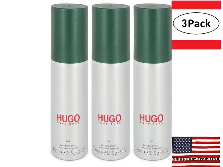 Pack HUGO by Hugo Boss Deodorant Spray oz for Men StackSocial