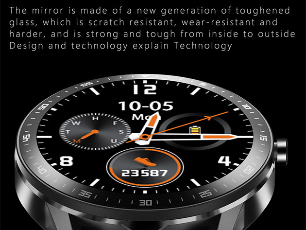 X6 2-in-1 Smart Watch with Bluetooth Earbuds