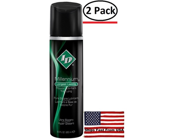 ( 2 Pack ) ID Millennium Silicone Lubricant 8.5 Oz