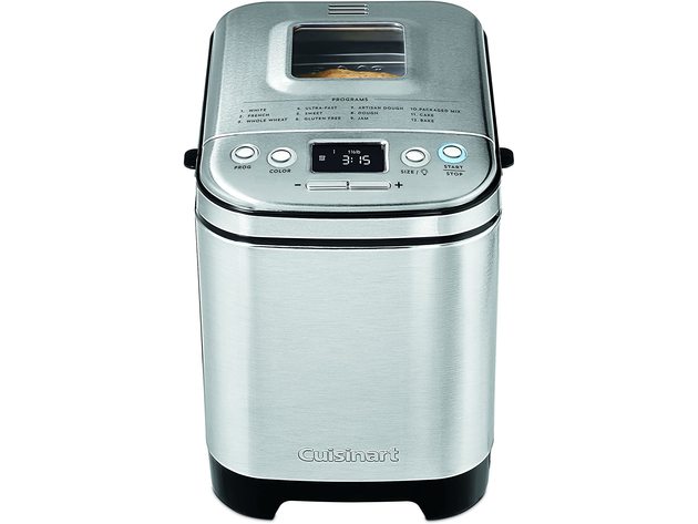 Cuisinart CBK-110P1 Bread Maker, Up To 2lb Loaf, New Compact Automatic (Used, Damaged Retail Box)