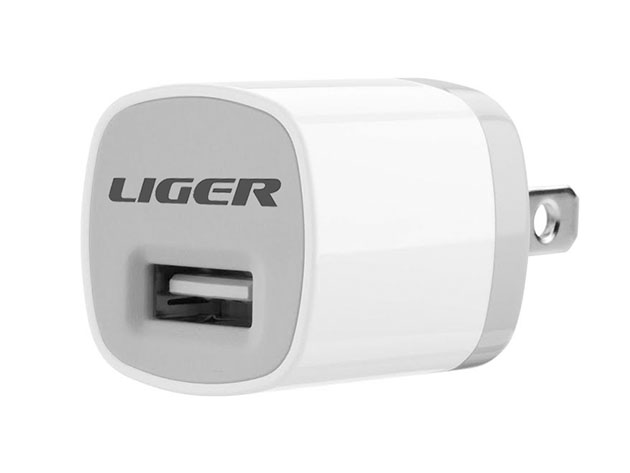 Liger USB Wall Travel Adapter