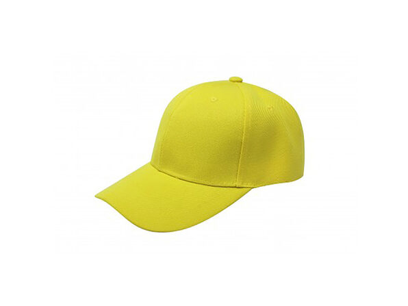 plain yellow baseball cap