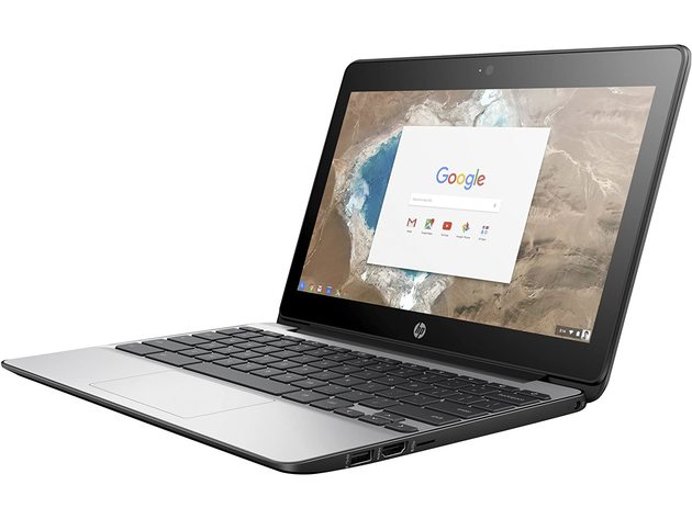 HP Chromebook 11 G5 Chromebook, 1.60 GHz Intel Celeron, 2GB DDR3 RAM, 16GB SSD Hard Drive, Chrome, 11" Screen (Grade B)