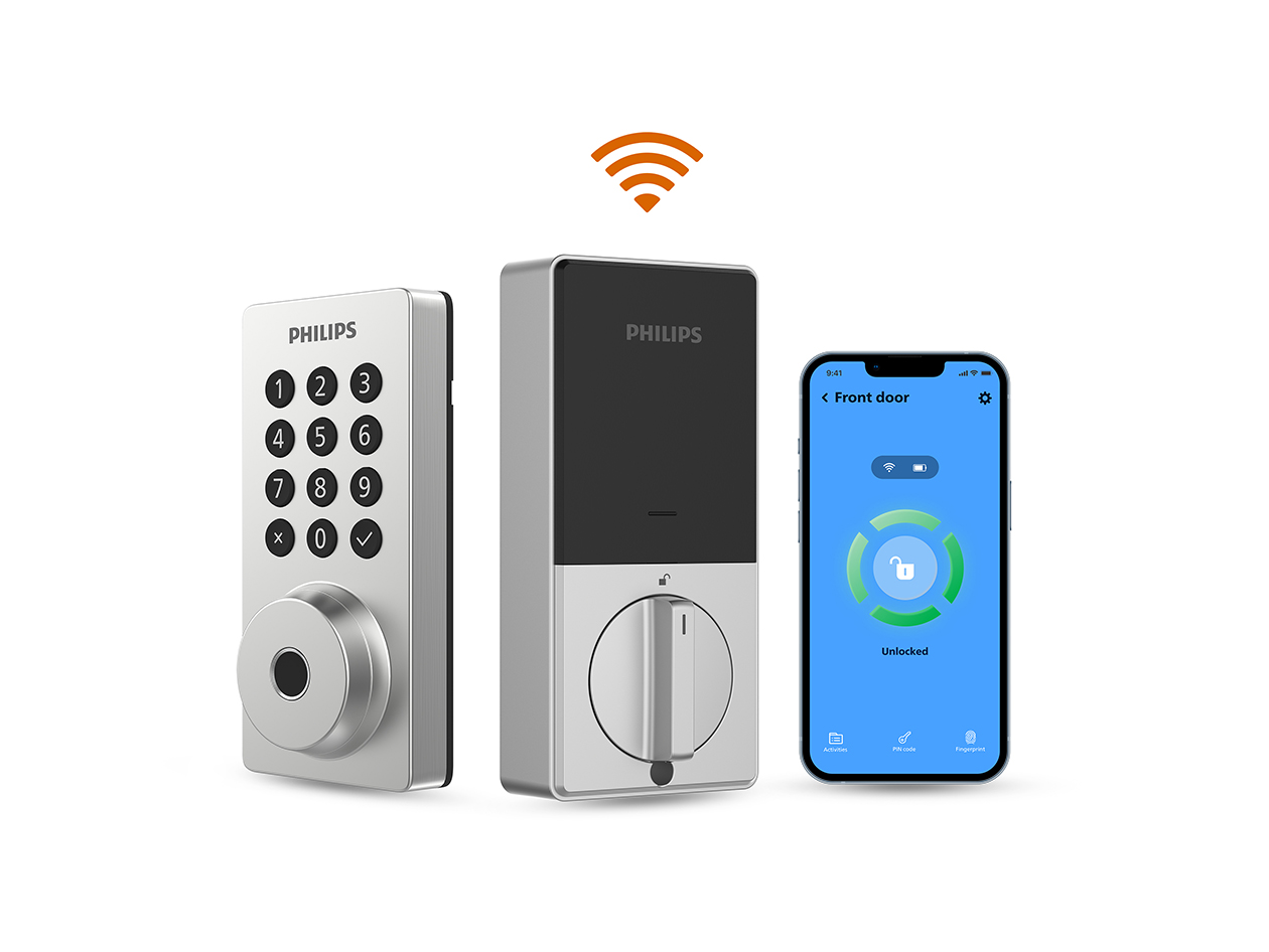 Philips 4000 Series Touchscreen Fingerprint Smart Deadbolt (Satin Nickel)