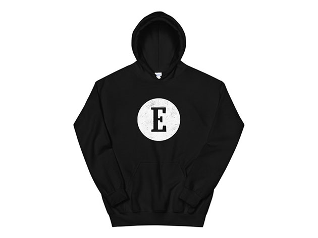 Entrepreneur Logo Hoodie (Black/Extra Large)