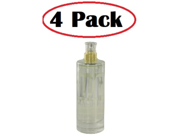 4 Pack of GIEFFEFFE by Gianfranco Ferre Eau De Toilette Spray (Unisex) 3.4 oz