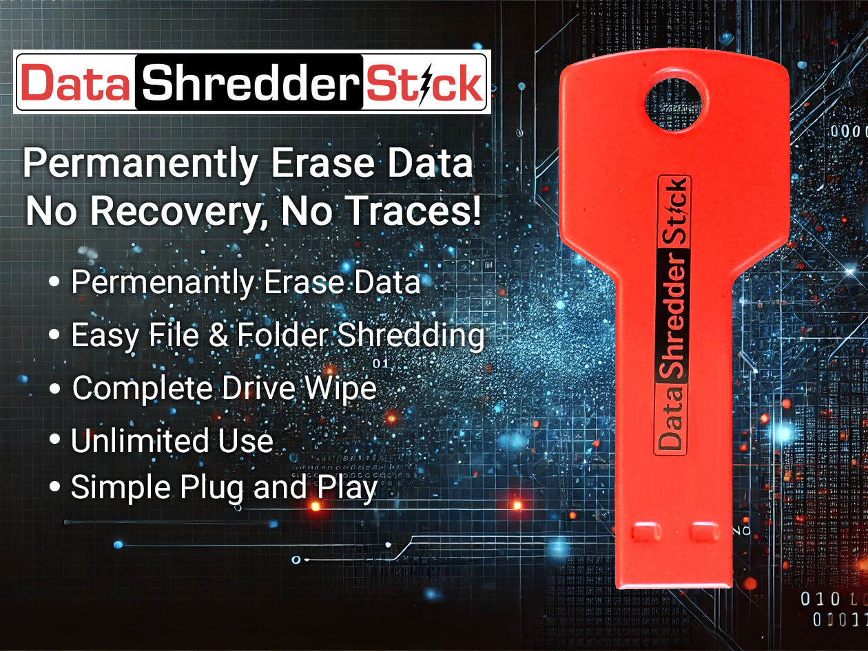 Data Shredder Stick Secure Data Wiping Tool for Windows