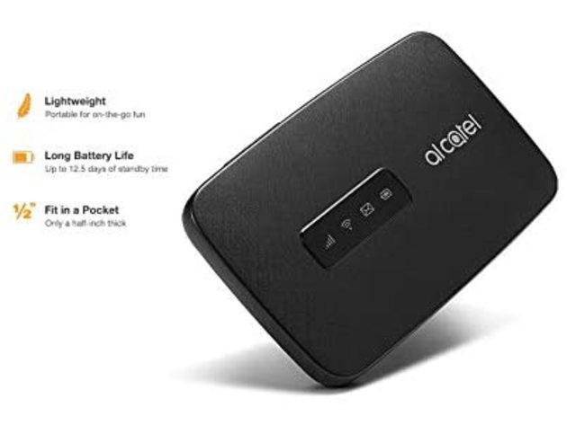 Alcatel MW41NF-2AOFUS2 Mobile 4G LTE WiFi Hotspot GSM Unlocked Router (Refurbished)