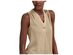 Alfani Women's Satin V-Neck Tank Top Gold Size XX Large