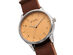 Simplify 5600 Series Leather Band Watch (Light Brown/Silver)