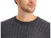 Club Room Men's Cable-Knit Sweater Gray Size 2 Extra Large