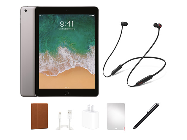 Apple iPad Gen - Space Gray (Refurbished: Wi-Fi Beats Flex Headphones Bundle | Entrepreneur