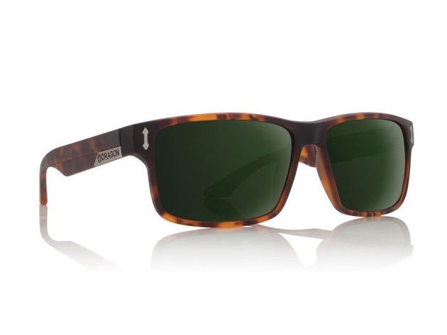 Dragon Alliance 27074 Count Sunglasses, Matte Tortoise/Green G15 - Brown