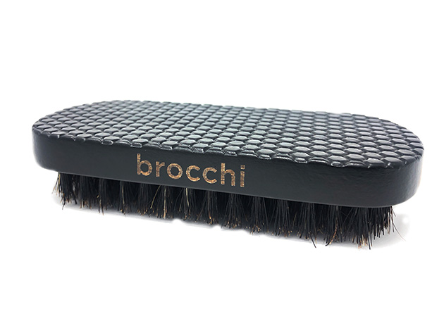 Brocchi Beard Brush, Styling Brush & Polishing Brush Bundle