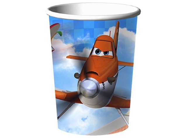 Cups - Planes - 9oz Paper - 8ct