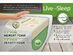 Live & Sleep Resort Classic Twin Mattress in a Box Memory Foam Mattress - White (Refurbished, No Retail Box)