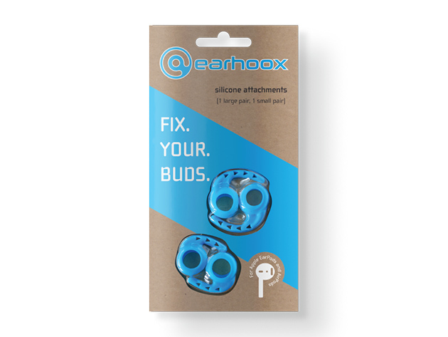 Earhoox 2.0 (AirPods/Blue, 2-Pack)