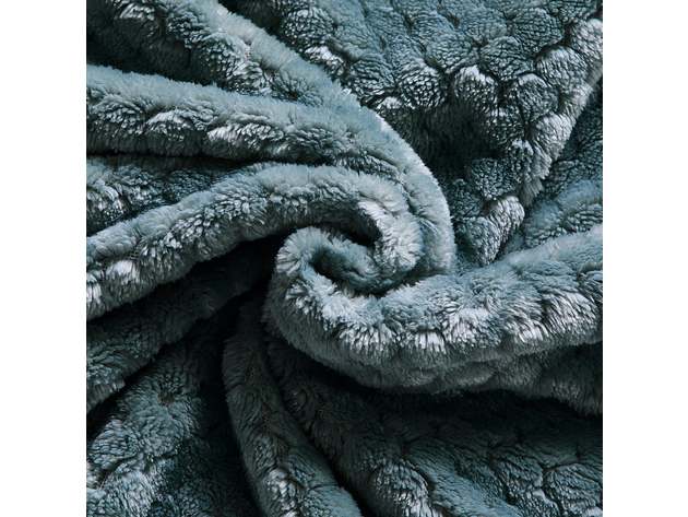 500 Series Classic Textured Oversized Throw Mineral