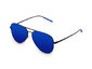 Force Aviator Sunglasses Black/Blue