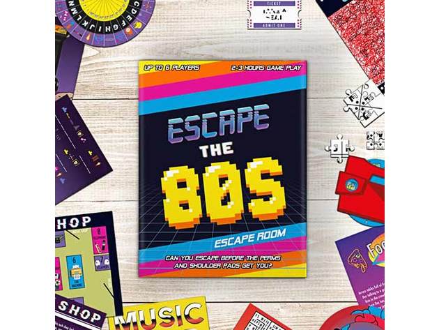 Escape the 80s Escape Room Box