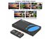 Quad Multi HDMI Viewer 4 in 1 out by OREI HDMI Switcher 4 Ports Seamless Switcher and IR Remote Support 1080P for PS4/PC/DVD/Security Camera, HDMI Switch VGA Output - HD-401MV