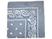 Paisley 100% Polyester Unisex Bandanas - Pack of 20 - Bulk Wholesale - Grey