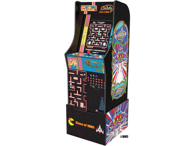 Arcade1up PACGAL81ARC Ms. PAC-MAN / GALAGA Class of 81 Arcade Machine