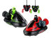 Stunt Remote Control Battle Bumper Cars with Drivers (2-Pack)