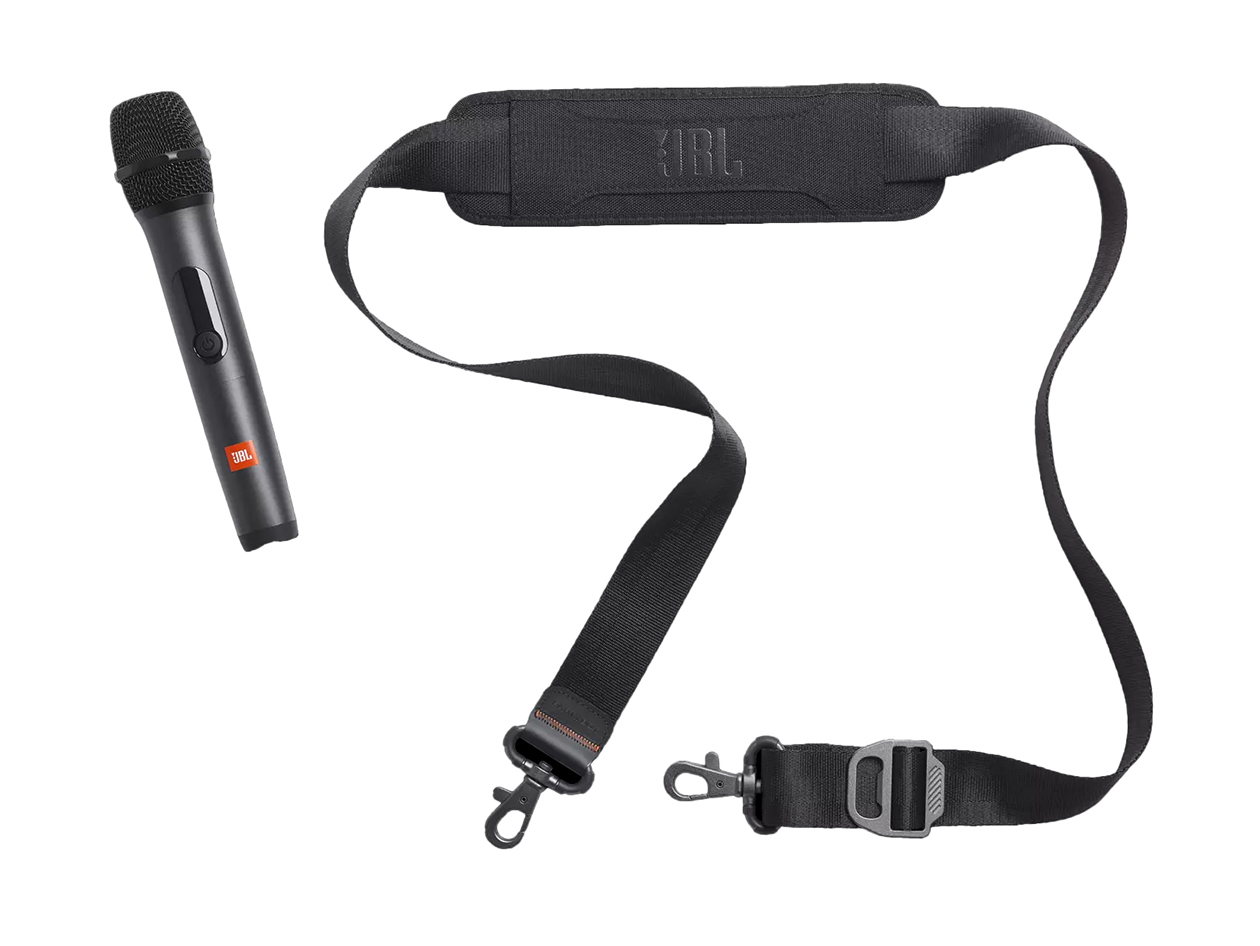 JBL PartyBox On-The-Go Essential - Portable Party Speaker with Built-in Lights & Wireless Mic (Refurbished)