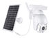 Solar-Powered Outdoor WiFi Security Camera (White)
