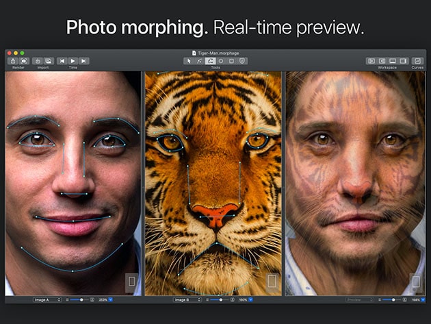 Morph Age: Image Morphing & Warping for Mac 