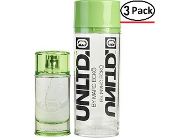 MARC ECKO UNLTD by Marc Ecko EDT SPRAY 3.4 OZ for MEN ---(Package Of 3)