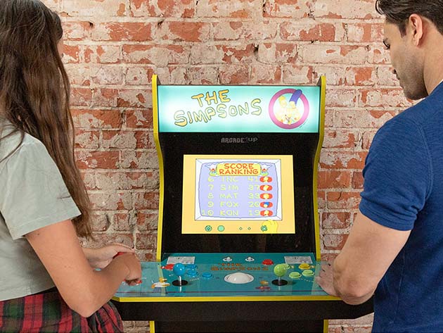The Simpsons 4-Player Home Arcade Game