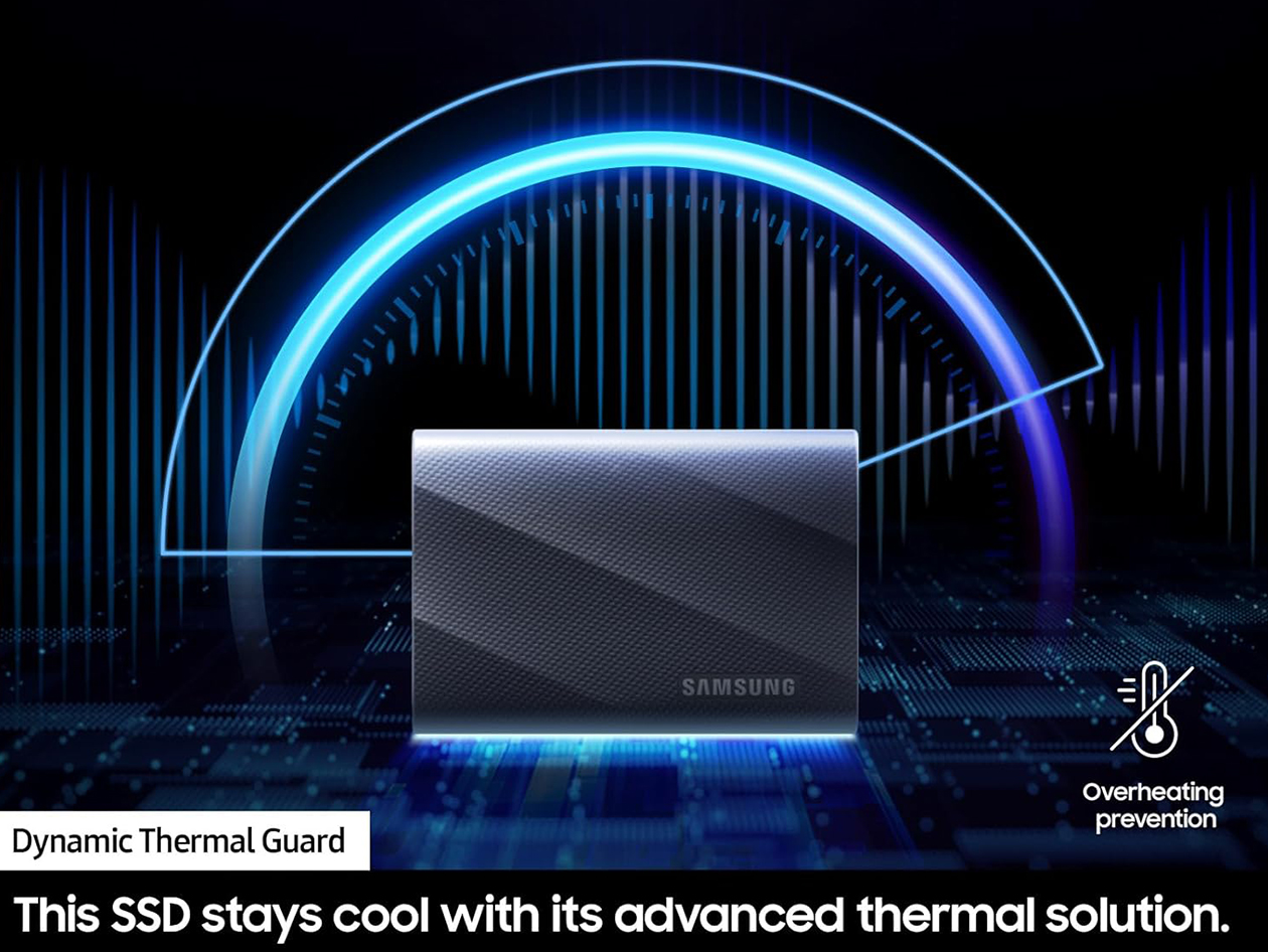 Samsung T9 2TB Portable SSD (Black)