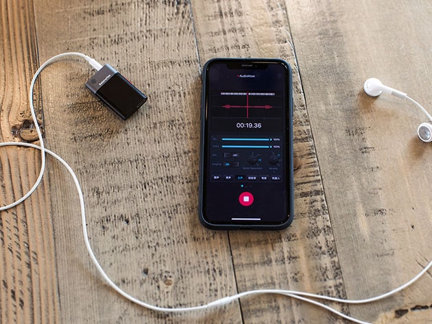 AudioWow: Wireless Audio Studio in a Matchbox Size for Mobile Phone