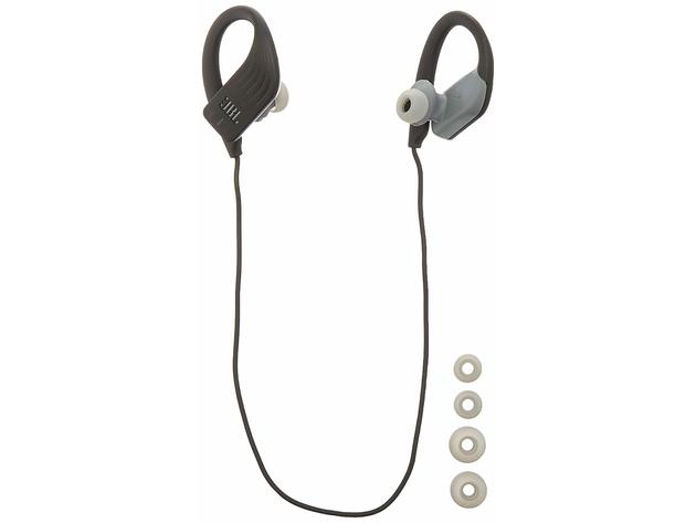 JBL Endurance Sprint Waterproof Wireless In-Ear Headphones with 8 Hour Battery, Black (New Open Box)