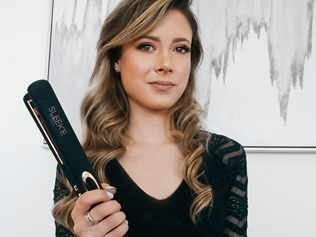 Professional 2" Tourmaline-Infused Titanium Flat Iron