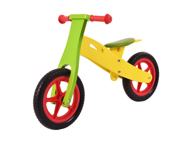 Costway 12'' Balance bike Classic Kids No-Pedal Learn To Ride Pre Bike w/ Adjustable Seat