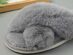 Comfy Toes Women's Slippers (Grey/Size 7)