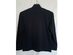 Tommy Hilfiger Men's Logo French Rib Quarter-Zip Pullover Black Size Large