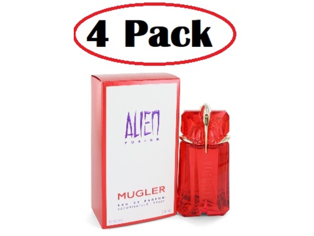 4 Pack of Alien Fusion by Thierry Mugler Eau De Parfum Spray 2 oz