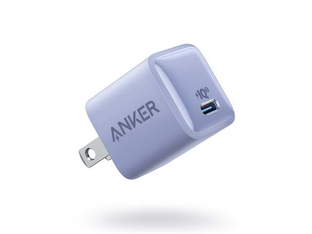 Anker 511 USB-C Charger (Nano) Lavender Grey